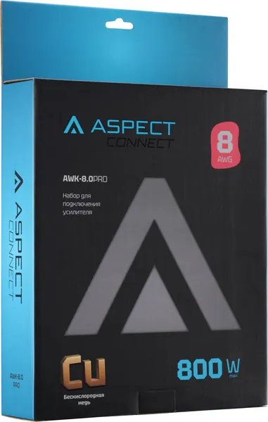 Набор для подключения автоакустики ASPECT AWK-8.0PRO — фото 8