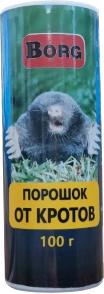 Средство для борьбы с вредителями Borg Против кротов (100г) — фото 3