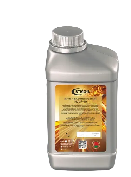 Индустриальное масло BTMOIL HVLP-46 (1л)