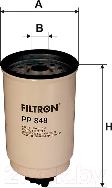 Топливный фильтр Filtron PP848 — фото 3